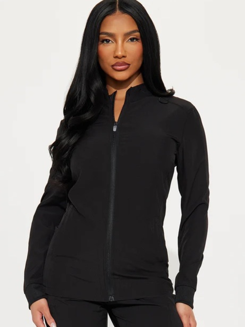 Clocked In Full Zip Scrub Jacket NEW 🏷️
